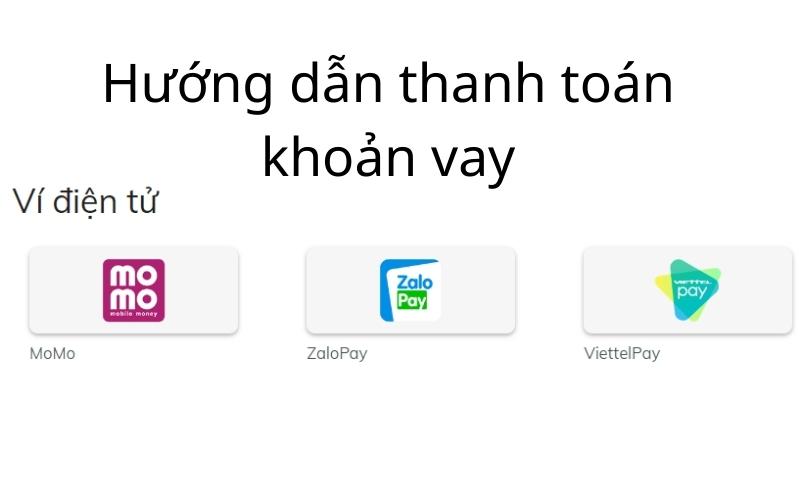 Hướng dẫn thanh toán khoản vay Robocash