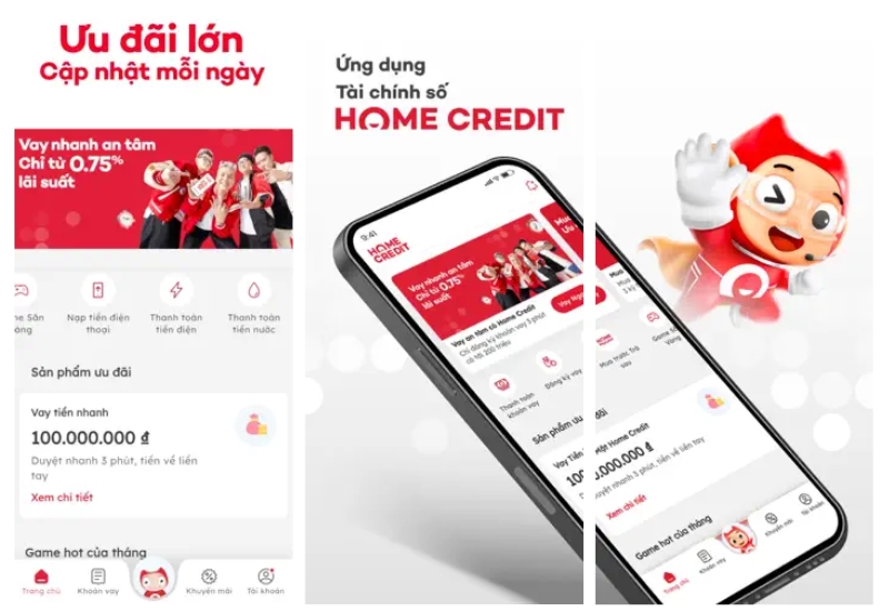 Hướng dẫn đăng ký vay trên Home Credit